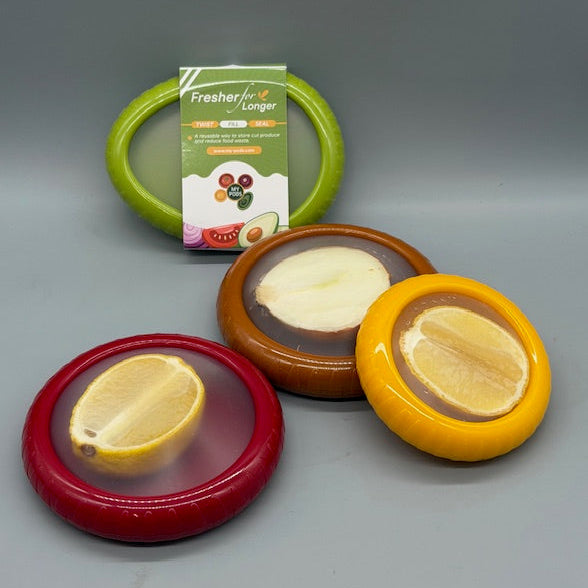 Green My Pods silicone vegetable storage pod